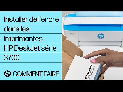 Installer de l'encre dans les imprimantes HP DeskJet série 3700 | Imprimantes HP | HP