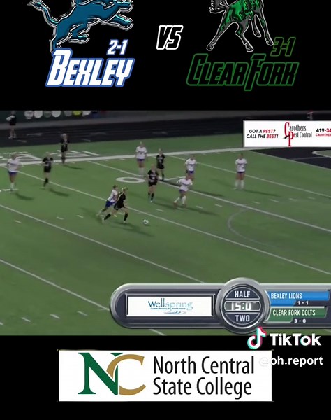 High School Girls Soccer: Bexley vs Clear Fork Highlights