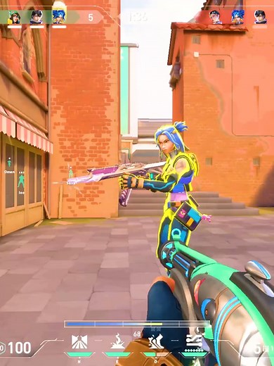 Experience the Electric Energy of Neon Valorant! Get your Valorant Highlights Now!