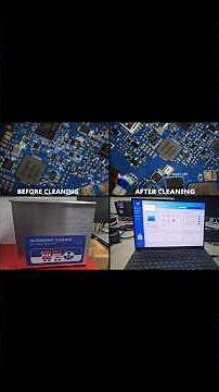 👉 Dead Laptop After Water Damage… Fixed with Ultrasonic Cleaning! 😲