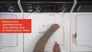 When art class turns into uh-ohs - Speed Queen's Perfect Wash™ system will give you the best wash while protecting your clothes all year long. Learn more: bit.ly/2LrMmDa #SpeedQueenStrong | Speed Queen Home Laundry