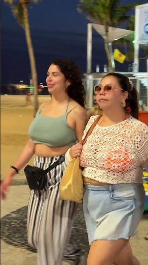 BEACH WALK COPACABANA ⛱️ Rio de Janeiro, Brazil #shorts