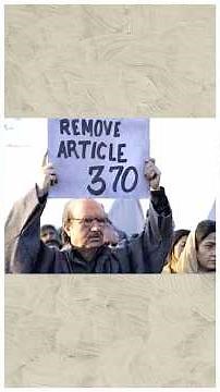 What Was Article 370 |Article 370 Full Story |Kashmir files scenes | In Hindi