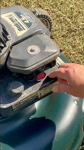 Check The Spark Plug! #shorts #mower