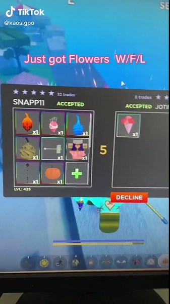 Flowers🥵 #grandpiece #foryou #grandpieceonline #gpo #fyp #onepiece #magu #goro #suna #ito #qfit #flowers