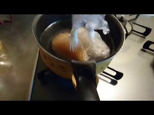 【ビニール袋で米を炊飯】する方法：14秒動画！