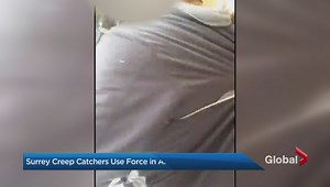 Surrey Creep Catchers use force in another sting