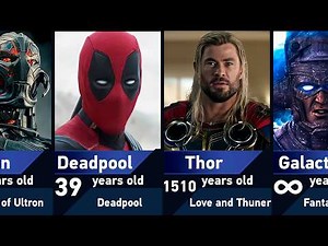 Oldest MCU Characters | Marvel