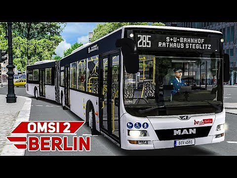 OMSI 2: MAN Lion's City G der BVG in Berlin #1: Unterwegs auf dem Berlin X10 AddOn! | Bus-Simulator