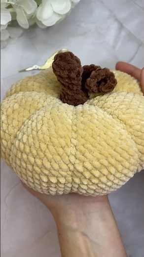 Crochet Halloween Pumpkin🎃 #tommyssheep #crochetpatterns #plushtoys #crochetpumpkin #halloweendecor