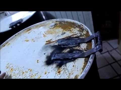 COMO HACER UN BOTE DE BASURA DE UN TAMBO DE 200 litros