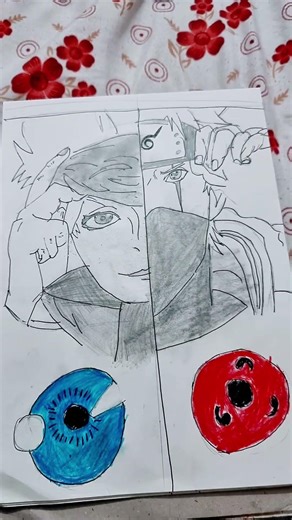 Gojo vs Kakashi drawing