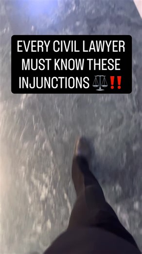 Adv. Varun Verma on Instagram: "Types of Injunctions Every Litigant and Lawyer Must Know ⚖️! From urgent ad-interim relief to final permanent protection, injunctions are powerful civil remedies. Saved you confusion? Save & Share 📌 . . . #lawyerlife #injunction #civillaw #legalawareness #lawyer"