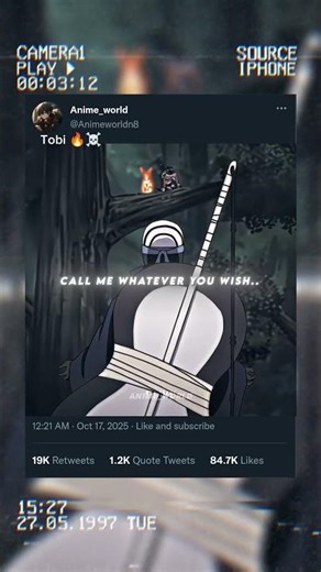 Obito Uchiha new edit 🔥☠️#shorts #anime #animeedit #naruto #obito #narutoshippuden