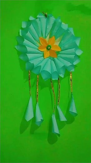 chart paper craft ideas 👌👍 wall hanging craft #youtubeshorts #artandcraft #viralvideo #shortvideo