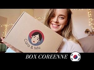 BOX COREENNE Caro & Ma : snacks, cuisine, livre, beauté et plus ! - Elora