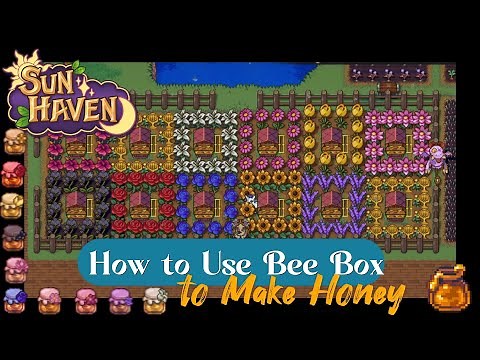 Sun Haven - How to use Bee Box to make Honey