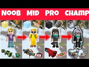 From Noob to Champion in Build and Shoot! ¦ Build and Shoot - Blockman GO