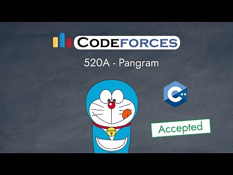 Codeforces 520A - Pangram | Detailed C++ Solution | TheCoDeveloper