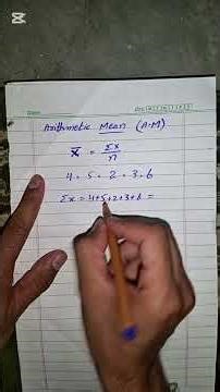 How to find arithmetic mean | How to find mean value of given data | Arithmetic mean | mean value