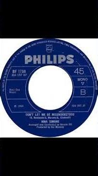 Nina Simone - Don't Let Me Be Misunderstood - UK Philips Records released 1964