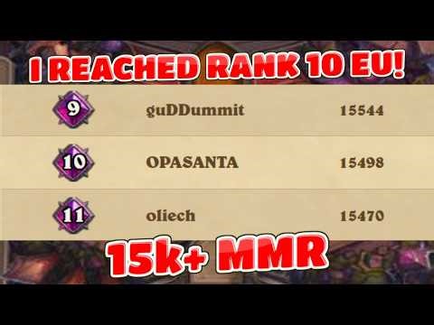 How I Reached Rank 10 EU.. | Hearthstone Battlegrounds