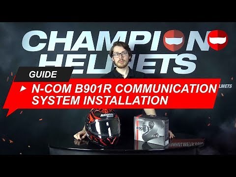 N-Com B901R Bluetooth Communication Set Review and Installation - ChampionHelmets.com