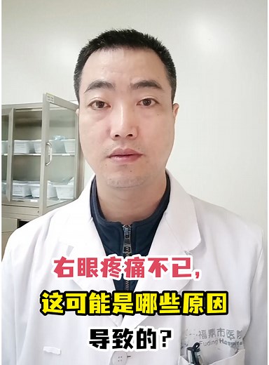 右眼疼痛不已，这可能是哪些原因导致的？-有来医生