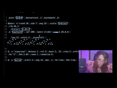 2 Minute Deep Acid in Strudel (from scratch)