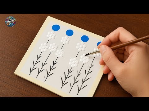 Painting a Bright Autumn Forest Step by Step