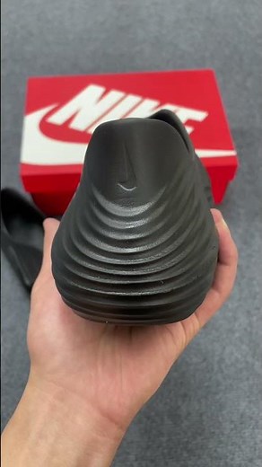 🔥 Nike ReactX Rejuven8 Triple Black Sandals | Style: HV5060-001