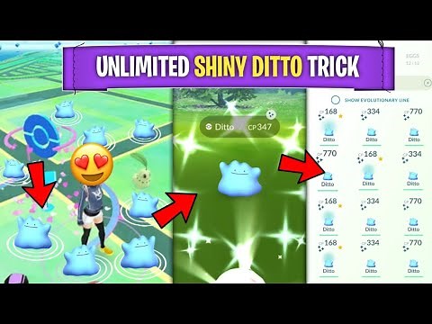 😍 100% get Shiny Ditto in Pokemon go. How to get Shiny Ditto. Best trick for Shiny ditto