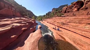 Slide Rock State Park is home to nature’s water slide