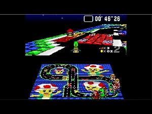 super mario kart 64 part2 / マリオカート64(スーパーファミコン版リメイク)