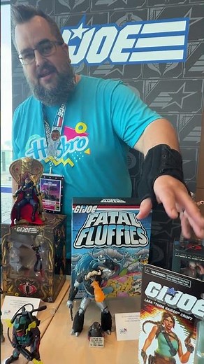 First Look at G.I. Joe Classified Series Lara Croft | Hasbro SDCC Press Breakfast