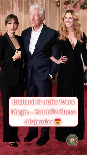 Richard & Julia Were Magic… But Life Chose Alejandra 😍 #richardgere #juliaroberts