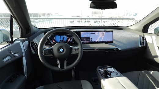 BMW iX xDrive60 Interior Design in Frozen Pure Grey