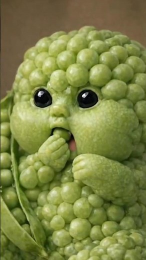 Pea Eats Peas 🟢 Cutest ASMR Ever