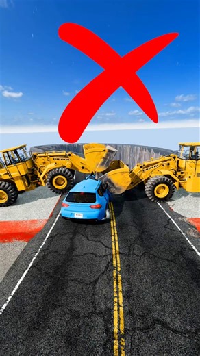 Car crash test, which cars win? #shorts