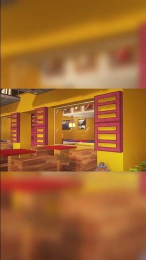 pizzeria build in Minecraft #like #share #shorts #subscribe #pizza#minecraft Master Builds