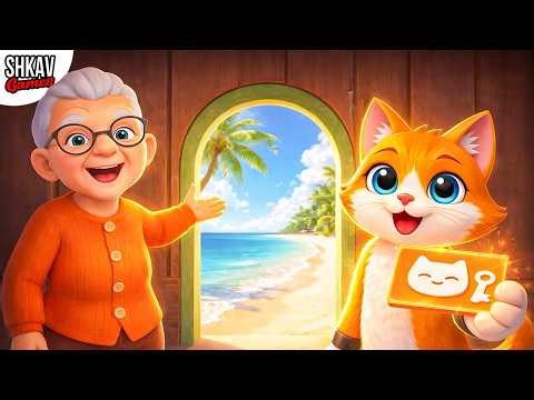 THE CAT FOUND A SECRET DOOR… What’s Behind It? I AM CAT VR! / Part 68