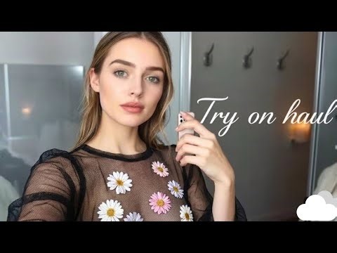 Transparent Lace & Micro Bikini Try-On Haul | 4K lingerie See-Through Styles