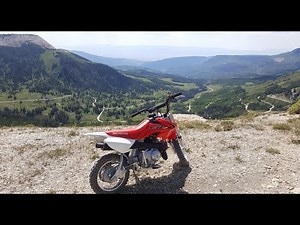 Honda CRF 50 gain 3 mph for 15 bucks!!! Larger front sprocket install