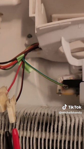Refrigerator - not cooling/bad fan motor #appliancerepair