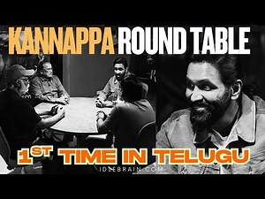Vishnu Manchu bold and straight forward roundtable interview - Kannappa - idlebrain.com