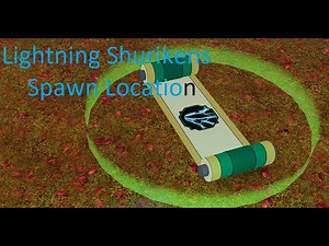 Lightning Shuriken Spawn Location ( Shindo Life )