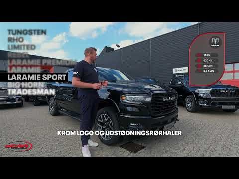RAM Laramie Sport 2025 - Sport og luksus kombineret
