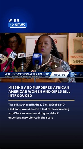 Sade Robinson's mother, Sheena Scarbrough, joined lawmakers in Madison Friday to push for a task force dedicated to addressing the issue of missing and murdered African American women and girls. Read more: tinyurl.com/arw8r2a4 | WISN 12 NEWS