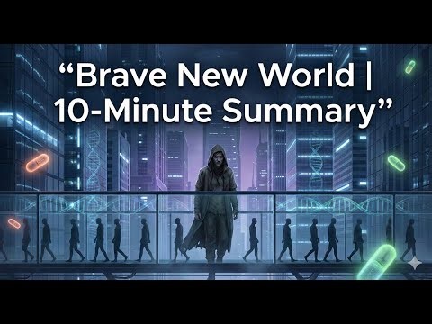 Brave New World by Aldous Huxley | 10 Minutes, 1 Book Summary