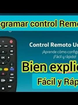 COMO PROGRAMAR CONTROL UNIVERSAL